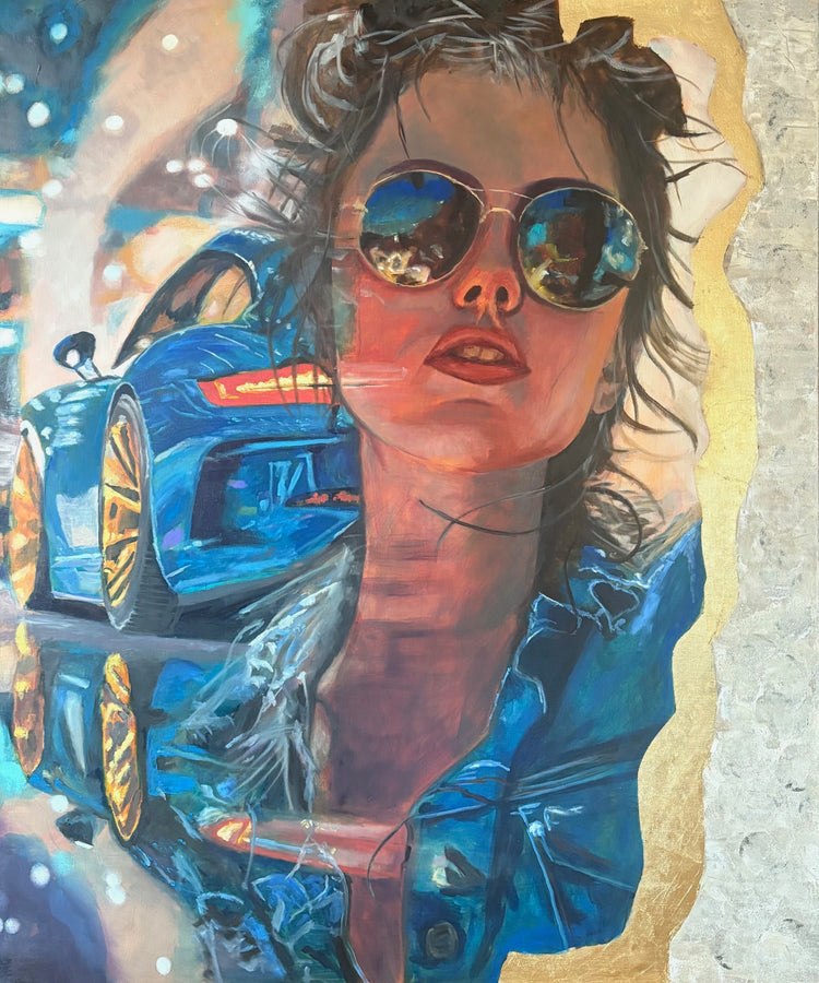 City Chick Fine Art Print
