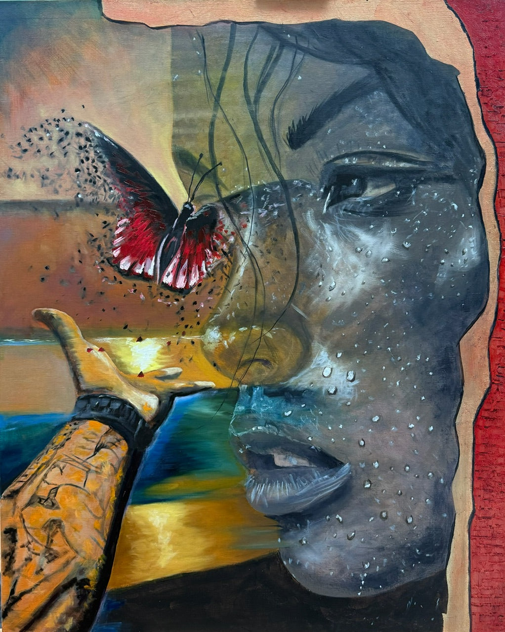 Mein neues Bild "Butterfly´s Embrace"