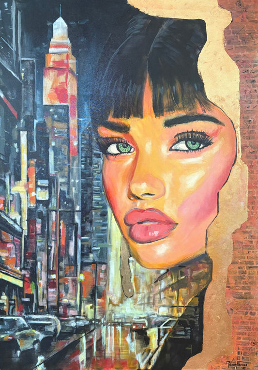 SKYLINE ECHOES Fine Art Print