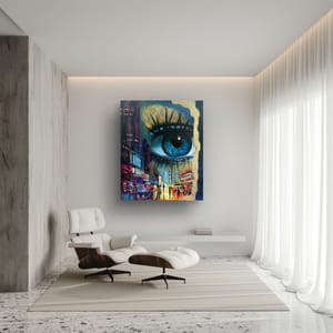 Big Blue Eye Fine Art Print