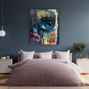 Big Blue Eye Fine Art Print