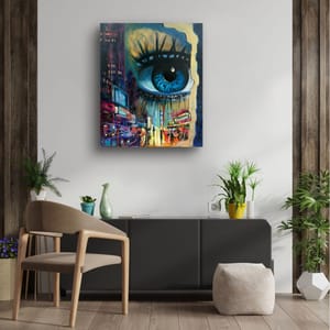 Big Blue Eye Fine Art Print