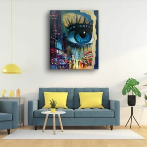 Big Blue Eye Fine Art Print