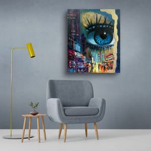 Big Blue Eye Fine Art Print