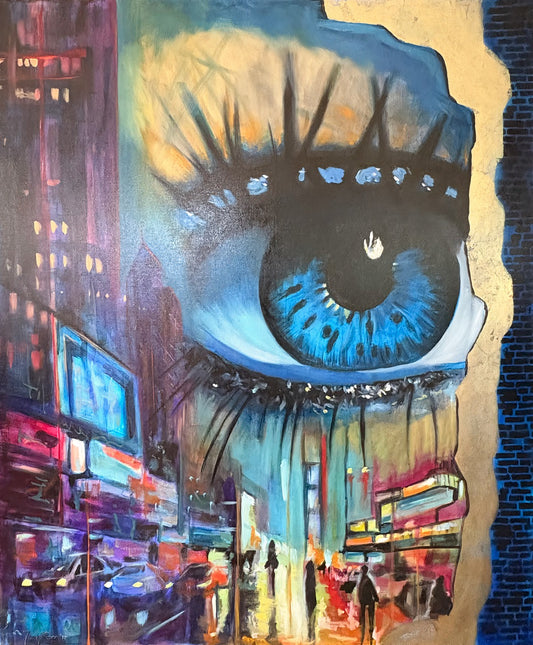 Big Blue Eye Fine Art Print