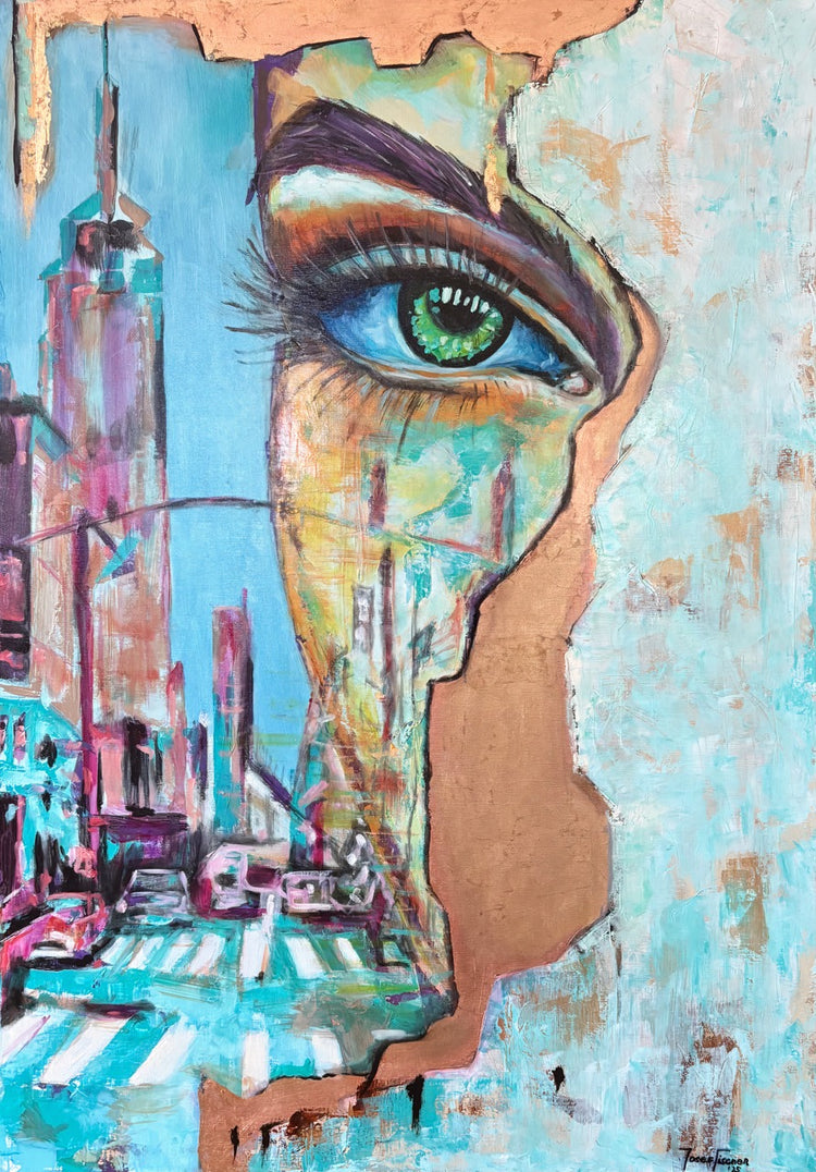 Crosswalk Stories Fine Art Print