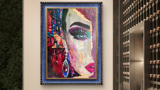 The Allure of Urban Glamour Art Print